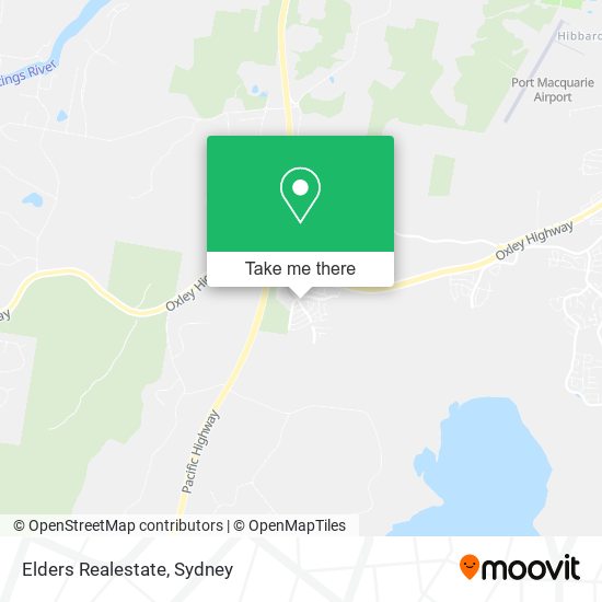 Elders Realestate map