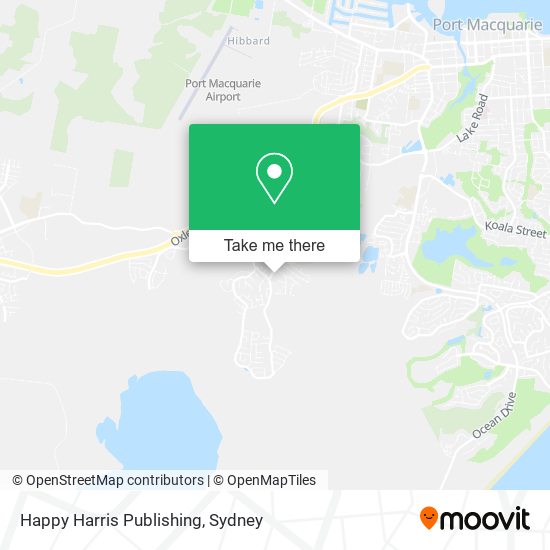 Happy Harris Publishing map