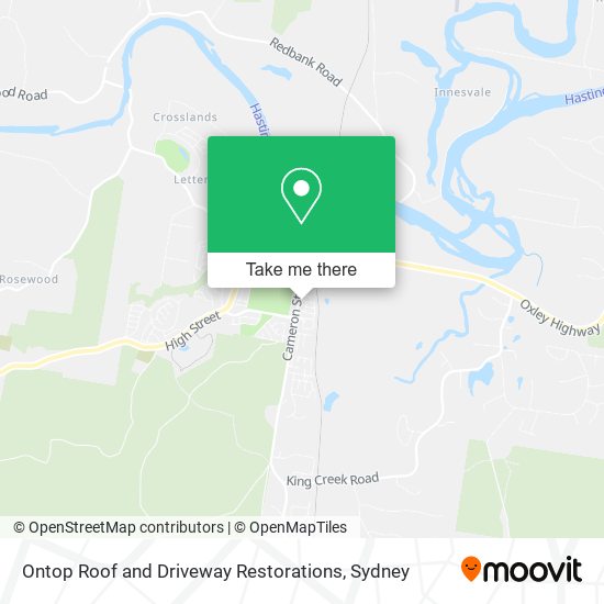 Ontop Roof and Driveway Restorations map
