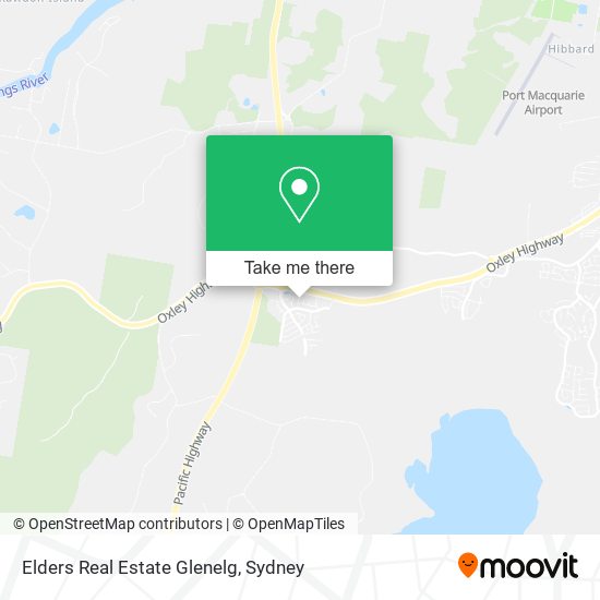 Elders Real Estate Glenelg map