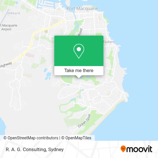 R. A. G. Consulting map