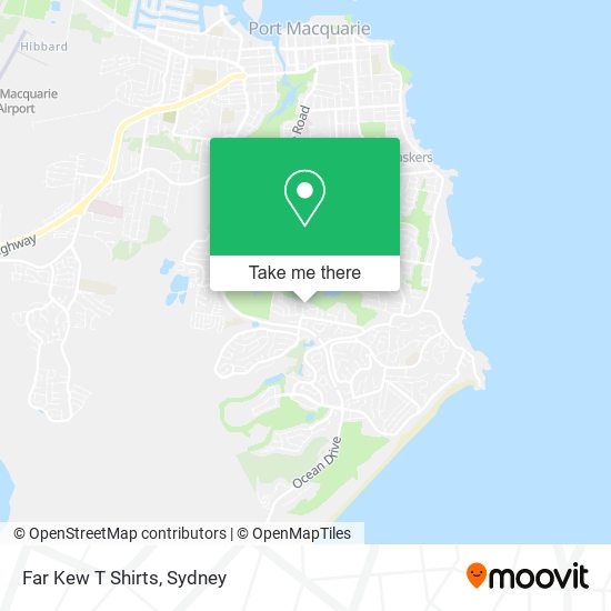 Far Kew T Shirts map