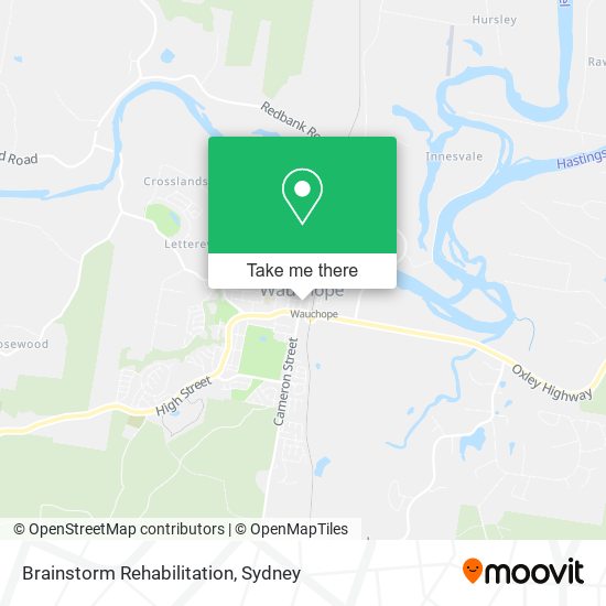 Brainstorm Rehabilitation map