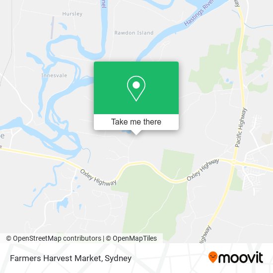 Mapa Farmers Harvest Market