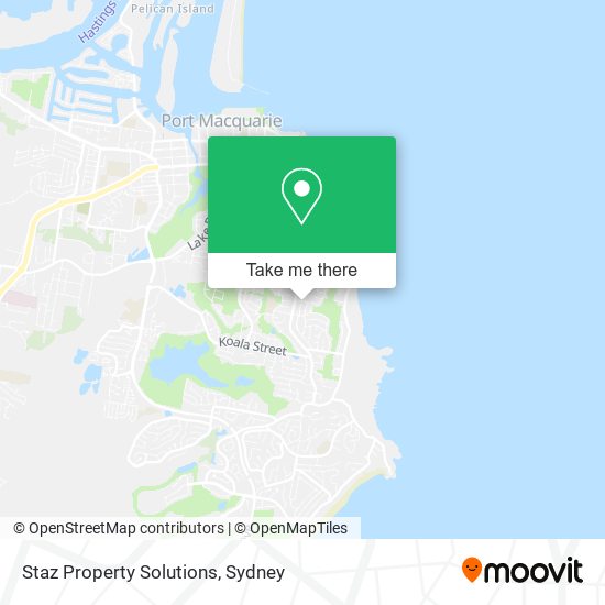 Staz Property Solutions map