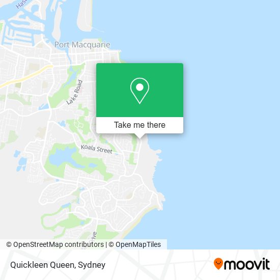 Quickleen Queen map