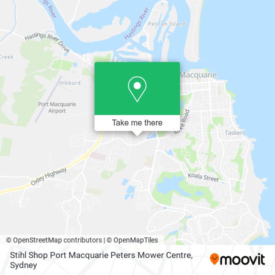 Stihl Shop Port Macquarie Peters Mower Centre map