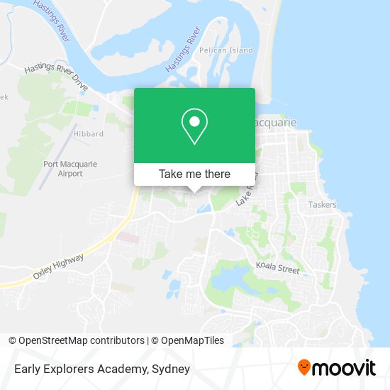 Early Explorers Academy map