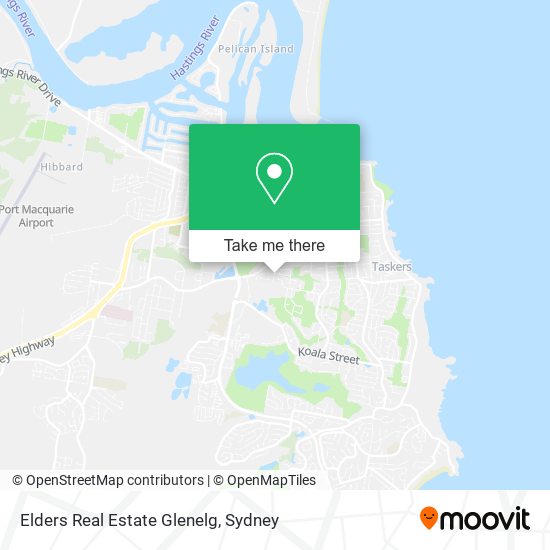 Elders Real Estate Glenelg map