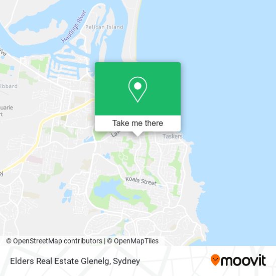 Elders Real Estate Glenelg map