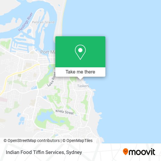 Indian Food Tiffin Services map