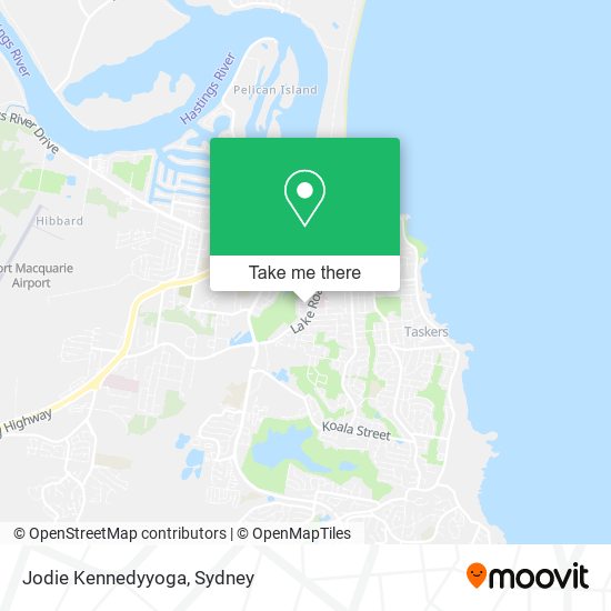 Jodie Kennedyyoga map