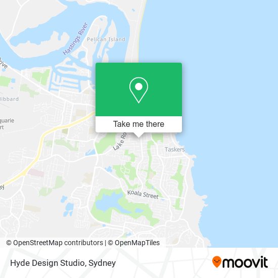Hyde Design Studio map