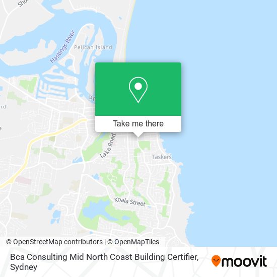 Bca Consulting Mid North Coast Building Certifier map