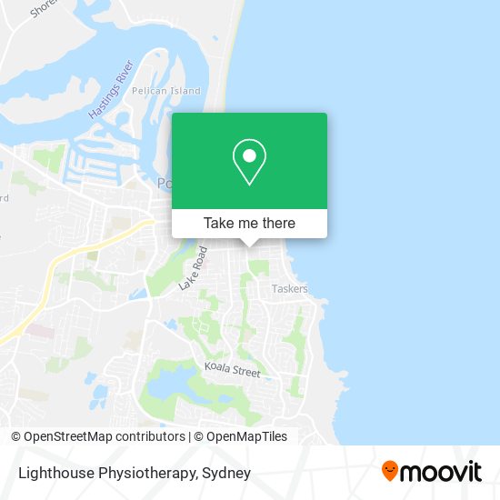 Lighthouse Physiotherapy map