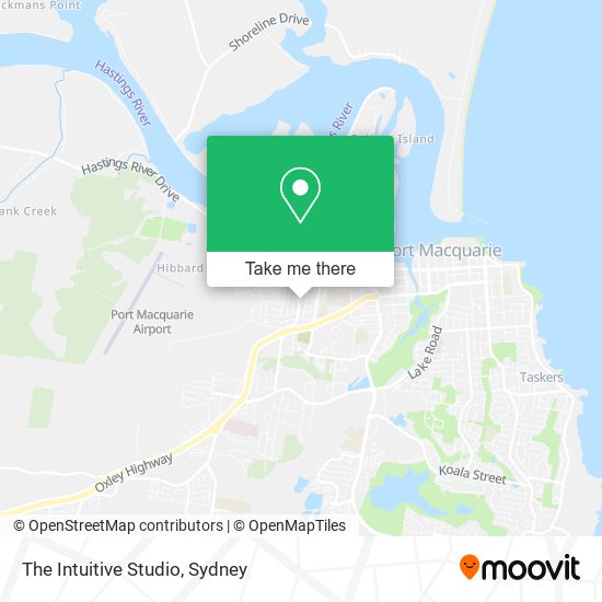 The Intuitive Studio map