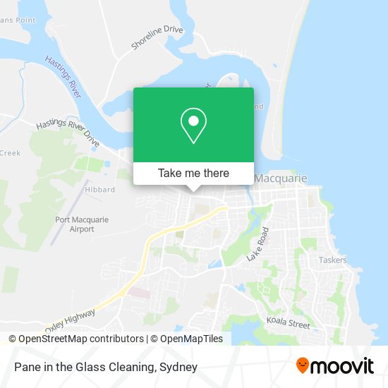 Pane in the Glass Cleaning map