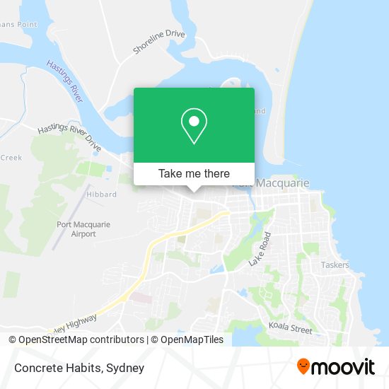 Concrete Habits map