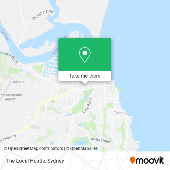 The Local Hustle map