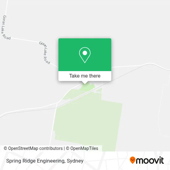 Mapa Spring Ridge Engineering