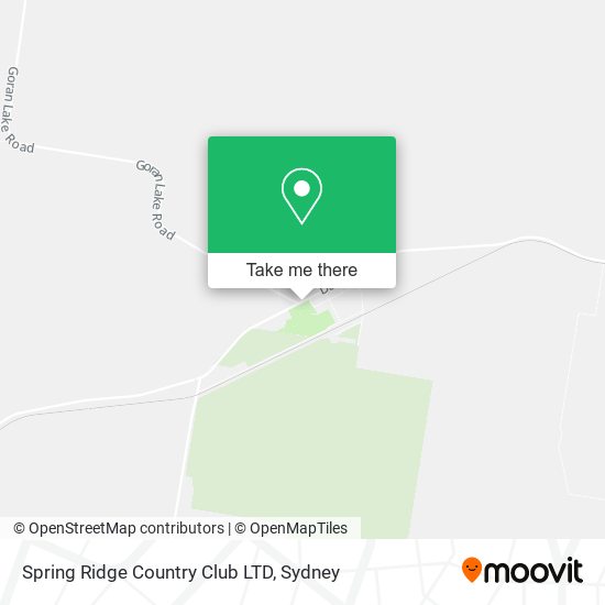 Spring Ridge Country Club LTD map
