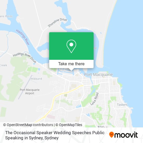 The Occasional Speaker Wedding Speeches Public Speaking in Sydney map
