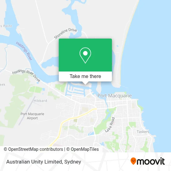 Mapa Australian Unity Limited