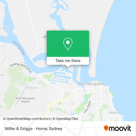 Miller & Griggs - Home map