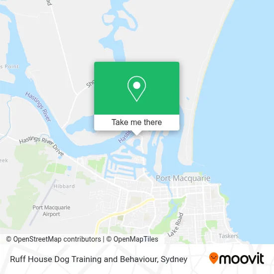 Ruff House Dog Training and Behaviour map