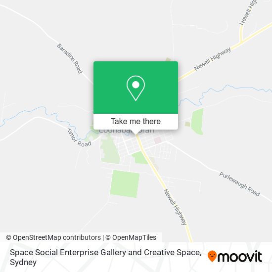 Space Social Enterprise Gallery and Creative Space map