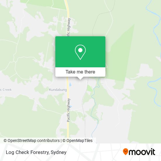 Log Check Forestry map