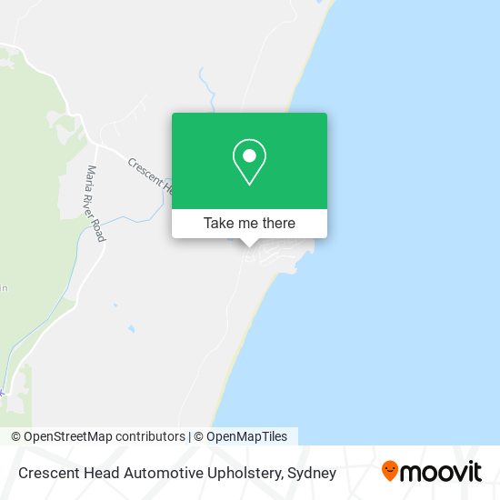 Crescent Head Automotive Upholstery map