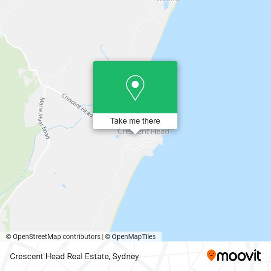 Crescent Head Real Estate map
