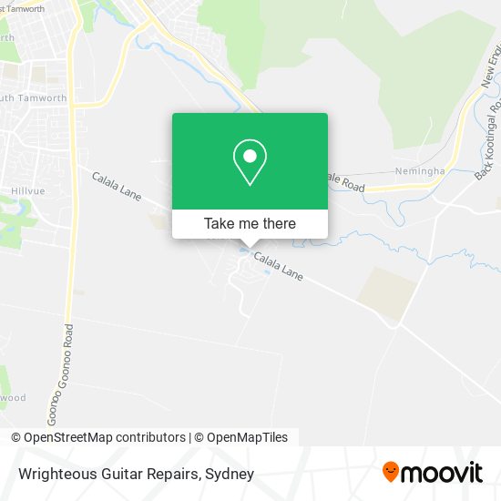 Wrighteous Guitar Repairs map