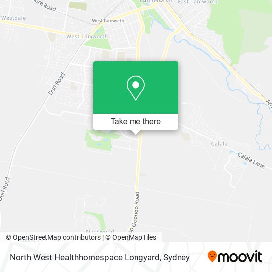 Mapa North West Healthhomespace Longyard