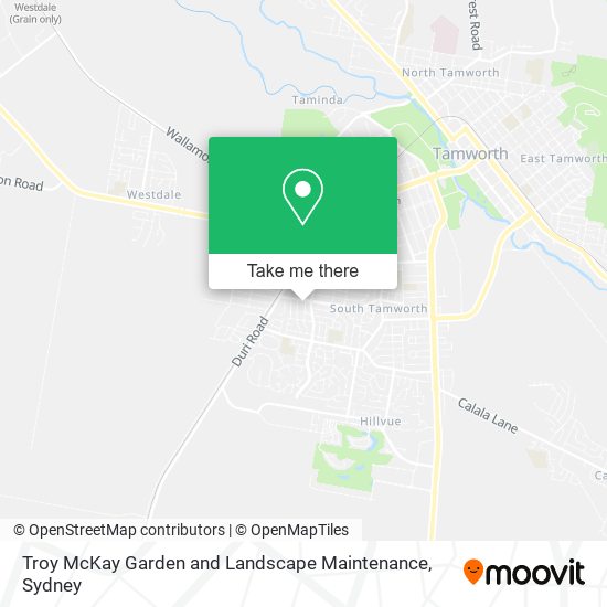 Mapa Troy McKay Garden and Landscape Maintenance