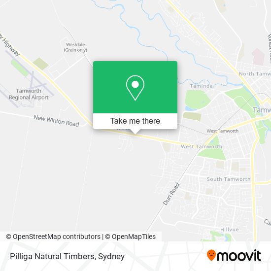 Mapa Pilliga Natural Timbers