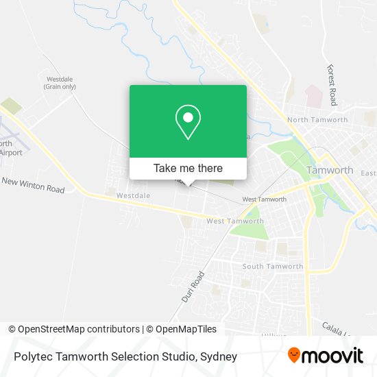 Mapa Polytec Tamworth Selection Studio