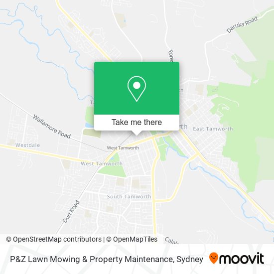 Mapa P&Z Lawn Mowing & Property Maintenance