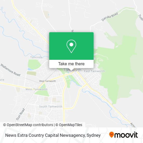 News Extra Country Capital Newsagency map