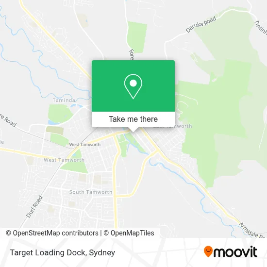 Target Loading Dock map