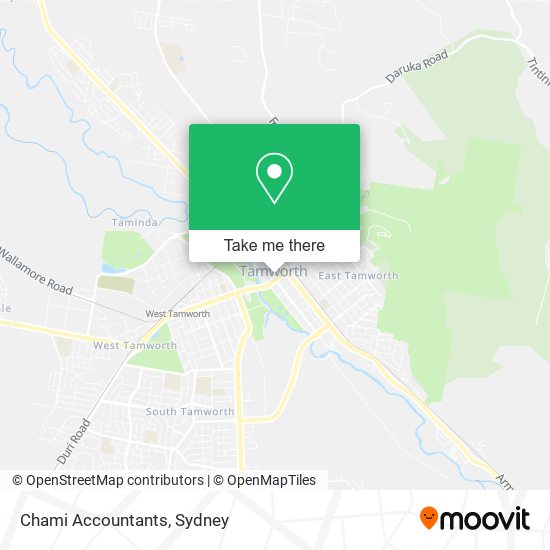 Chami Accountants map