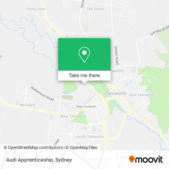 Audi Apprenticeship map