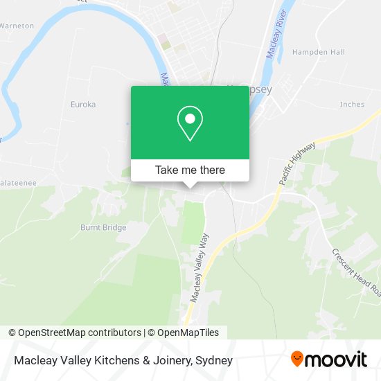 Macleay Valley Kitchens & Joinery map