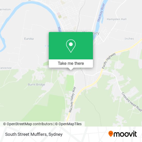 South Street Mufflers map