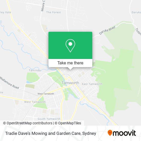 Tradie Dave's Mowing and Garden Care map