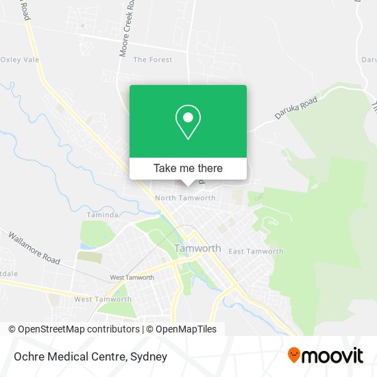 Ochre Medical Centre map