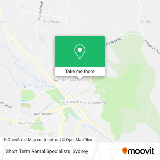 Short Term Rental Specialists map