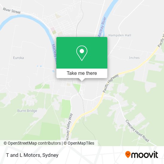 T and L Motors map
