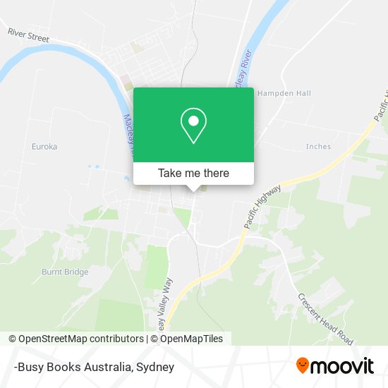 -Busy Books Australia map